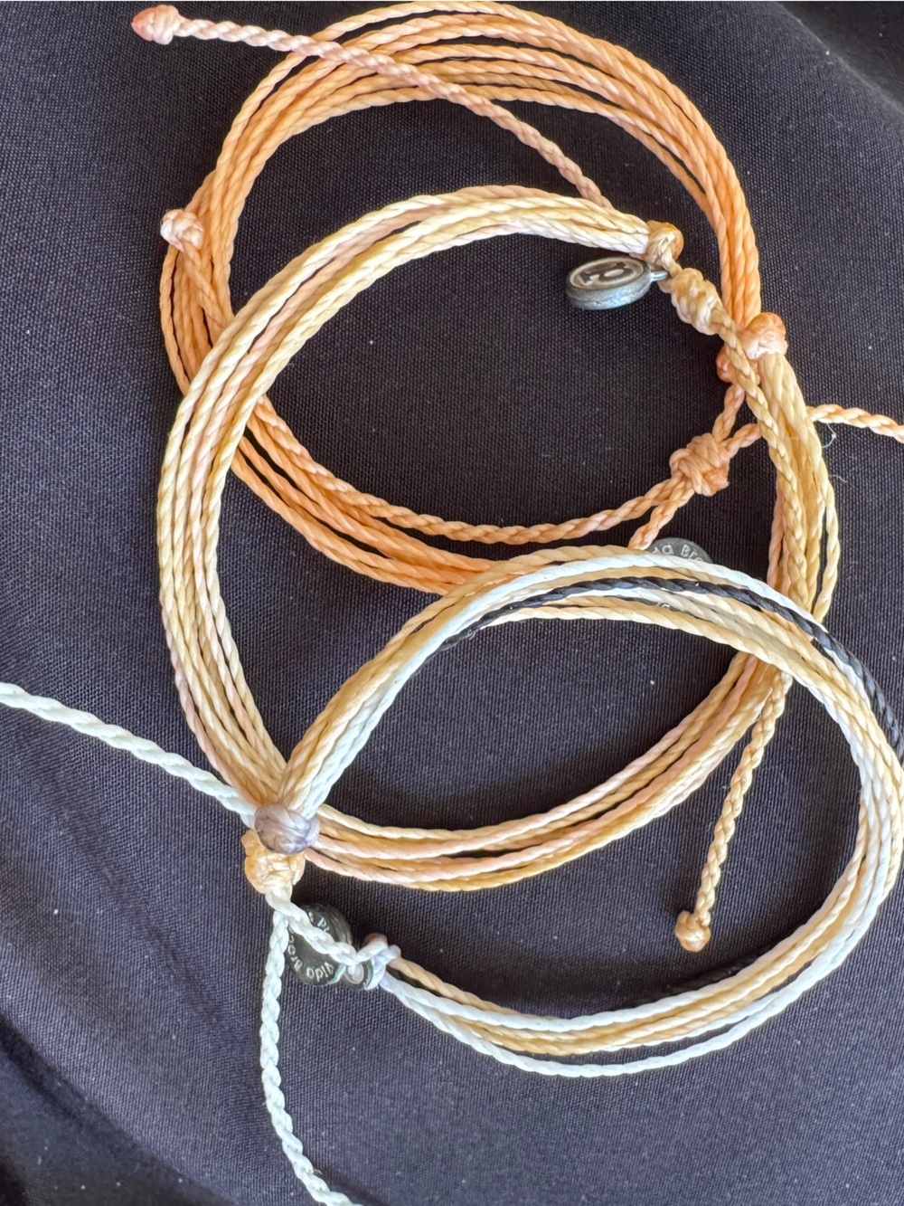 Pura vida Bracelet Set of 3 - Neutral colors